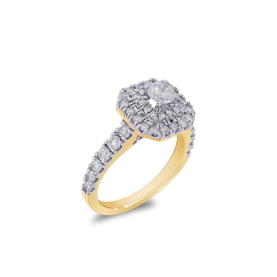 Round Brilliant Cut Diamond Engagement Ring LR11682A